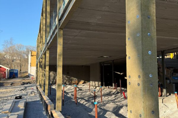 Råbygg langside venstre