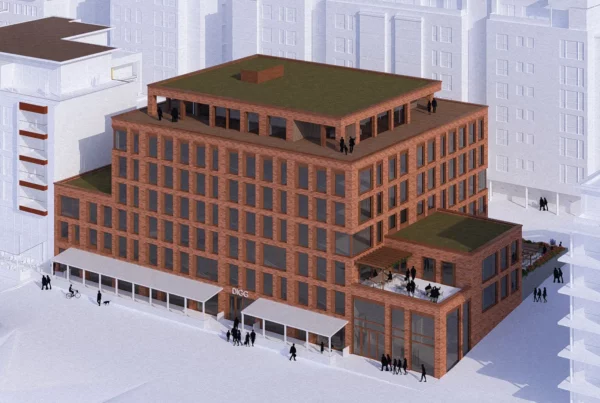 Illustrasjon av byggeprosjekt Moloveien 10