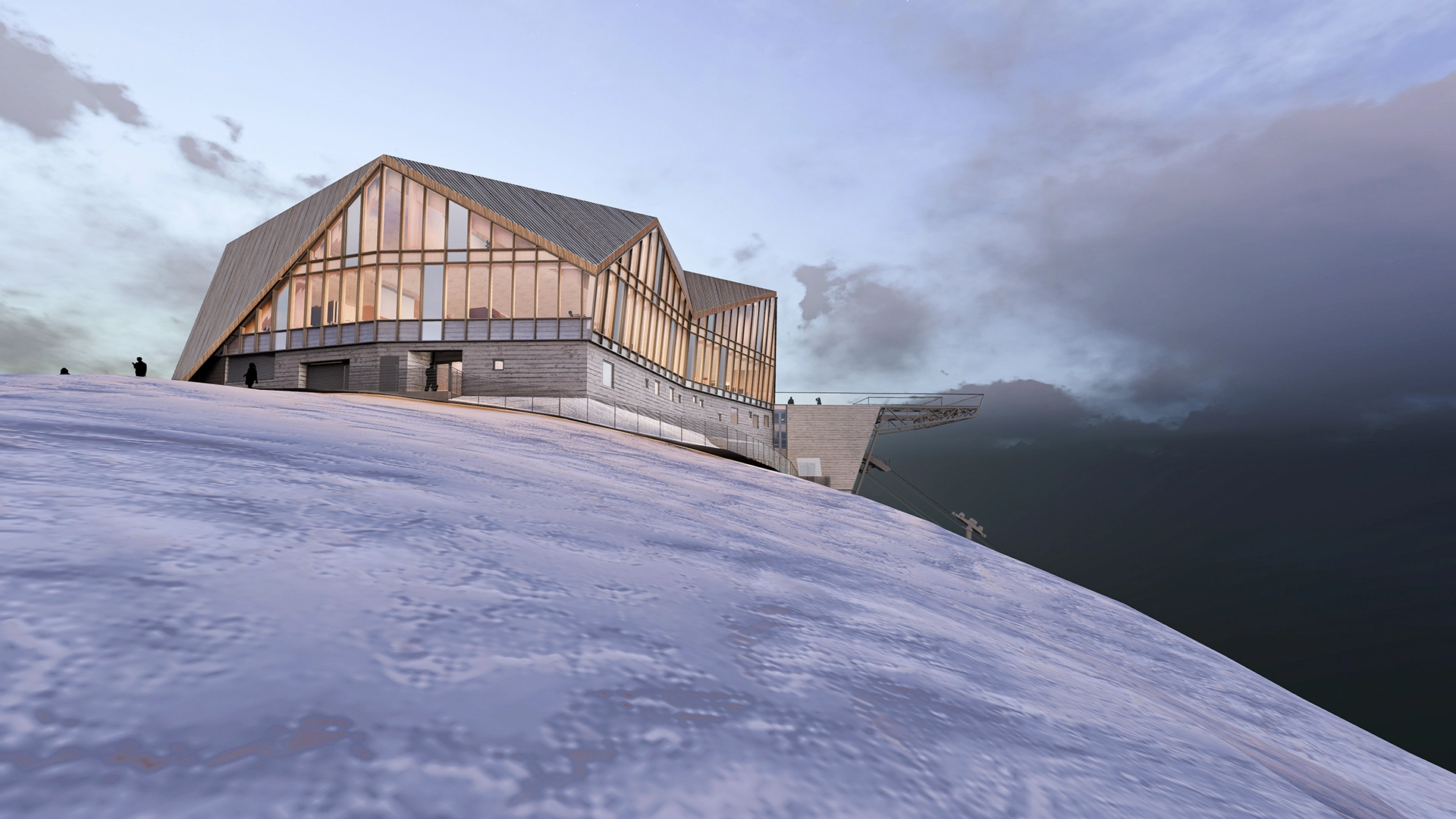 Fjellheisen i Tromsø