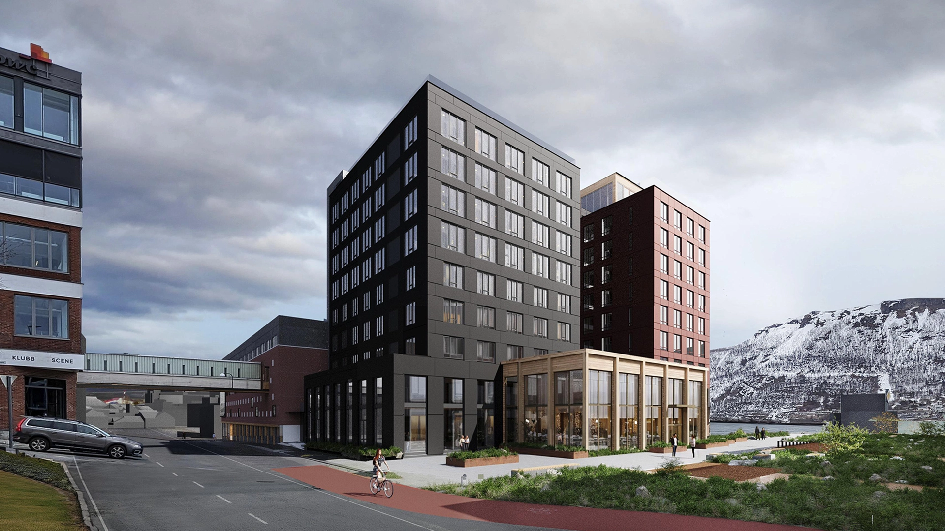 Illustrasjon av Mack Øst, Tromsø