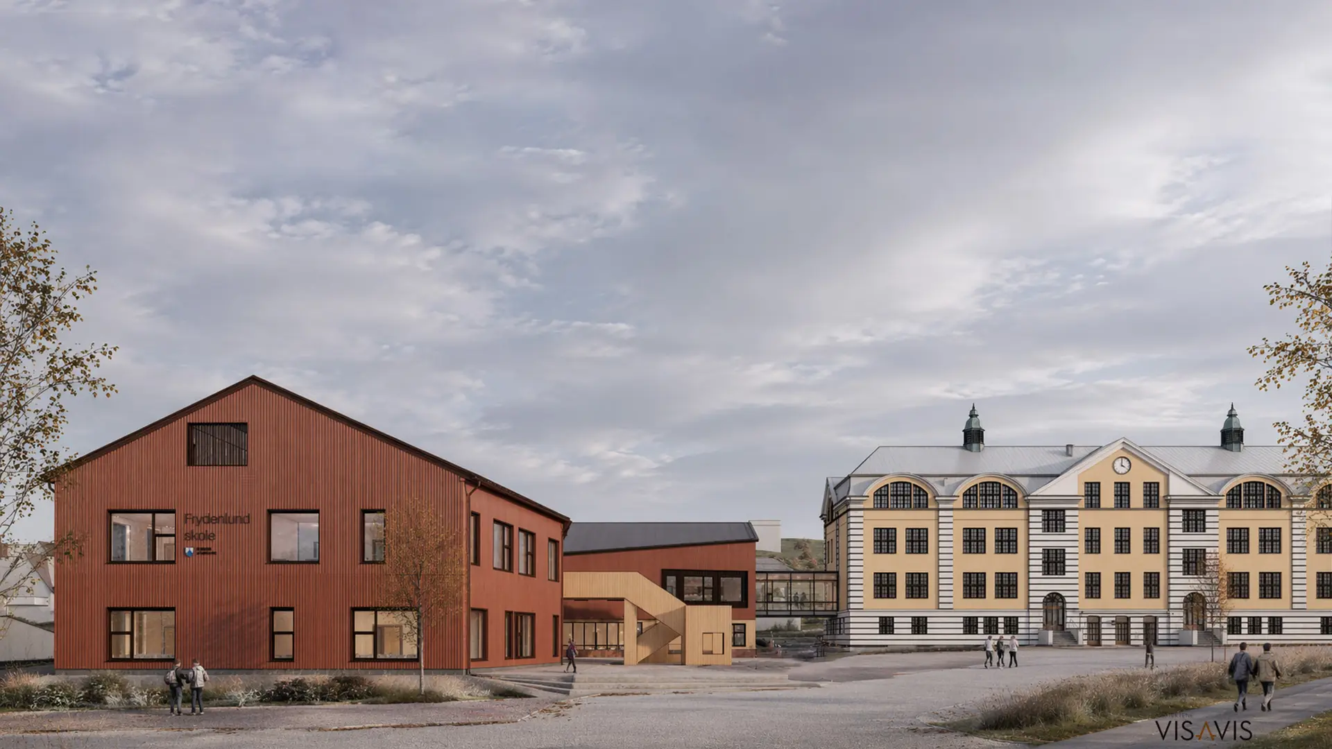 Illustrasjon av Frydenlund barneskole